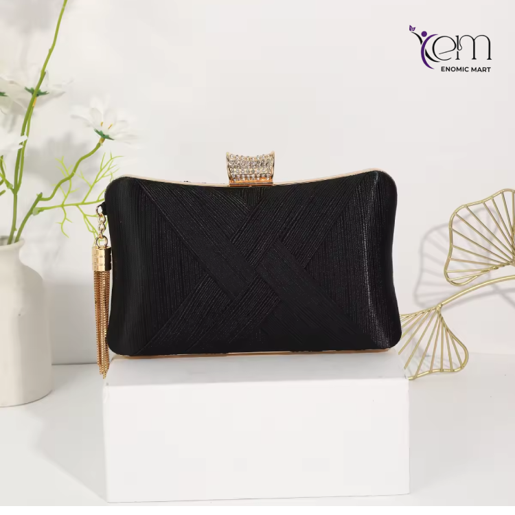 Pleated Bag Chain Hanbdag Vintage Red Bling Fancy Ladies Luxury Party Gold Evening Wholesale Clutch Purse
