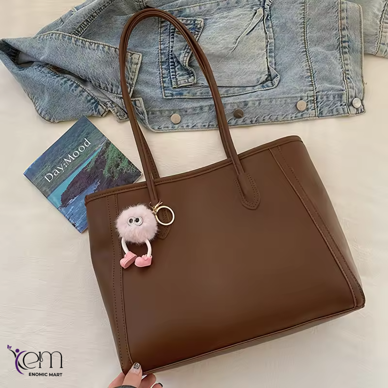 Trendy Cute Zipper Large-capacity Women's Bag 2026 New Fashion Messenger Shoulder Bag With Pendant Sac Pour Femme