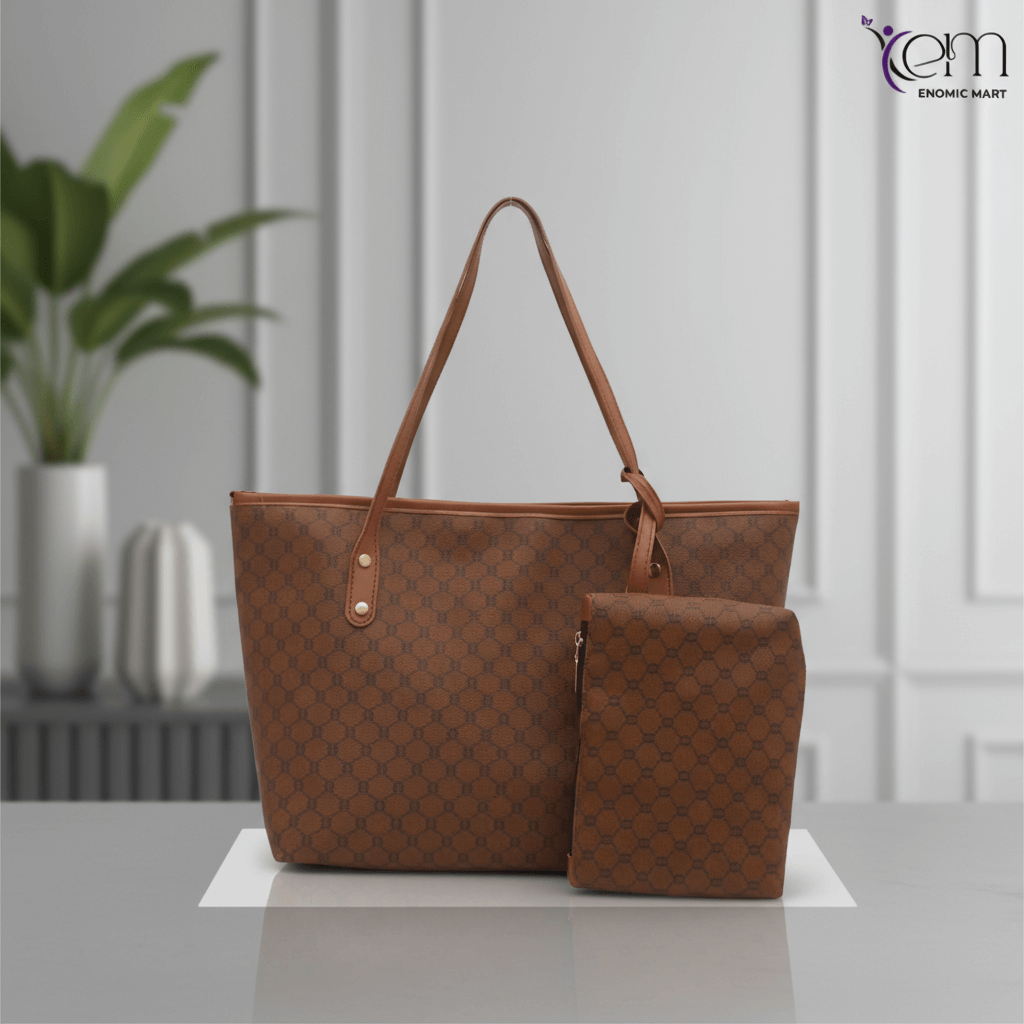 Luxury 2-pieces Set Branded Ladies Handbags Pu Leather Messenger Shoulder Bag Zipper Tote Bag For Women