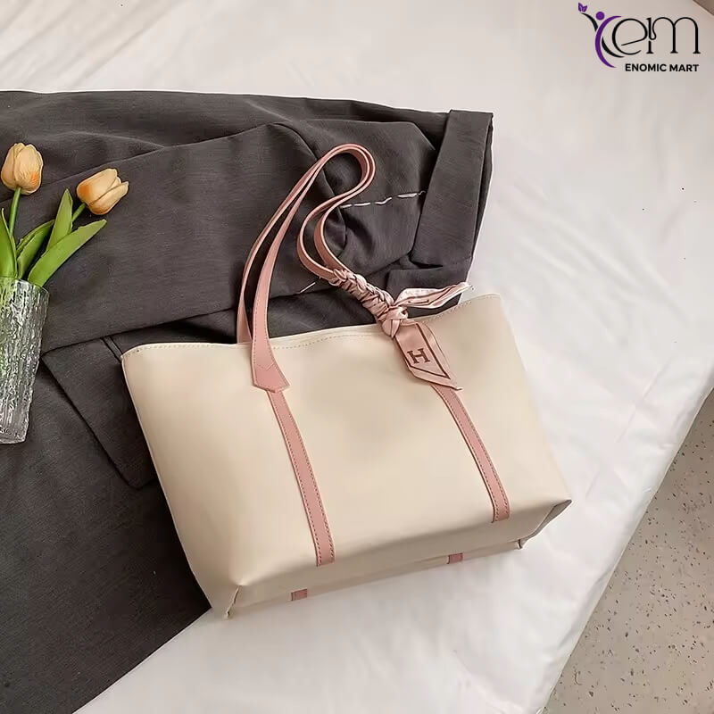 When the New Casual and Versatile Bucket Bag Is Niche Shang Shoulder Bag Simple Large Capacity Tote Bag