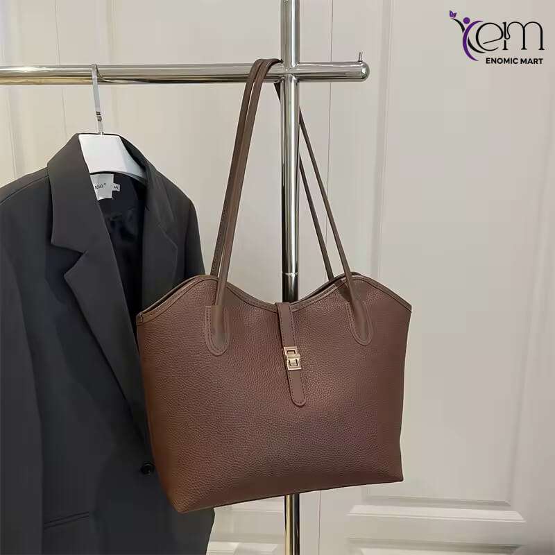 New Arrival Cheap Lady's Tote Bags Large Capacity PU Leather Handbags with Zipper Closure Women's Handbags