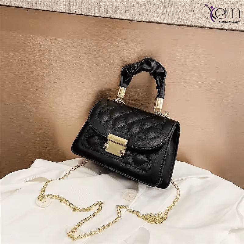 Women's Small Square Shoulder Handbags Fashionable Female Wallet Purses