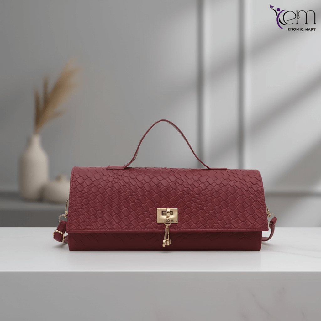 Women's Woven Large, Capacity Western Style Cross Body Shoulder Bag Casual Buckle Fashionable Exquisite for Polyester/