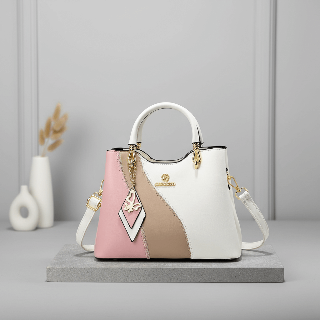 New Multi Piece Versatile Fashion Retro Simple Elegant Middle Aged Mom Style Women's Shoulder Bag