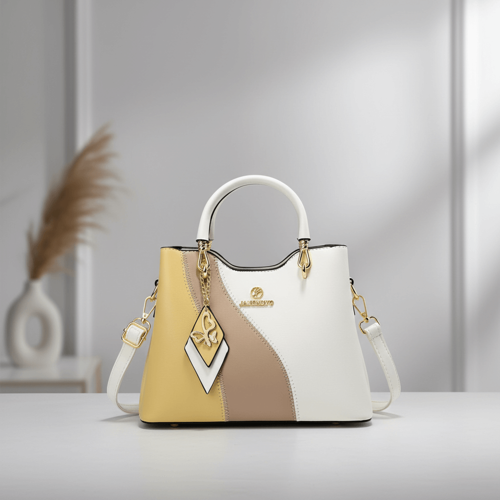 New Multi Piece Versatile Fashion Retro Simple Elegant Middle Aged Mom Style Women's Shoulder Bag