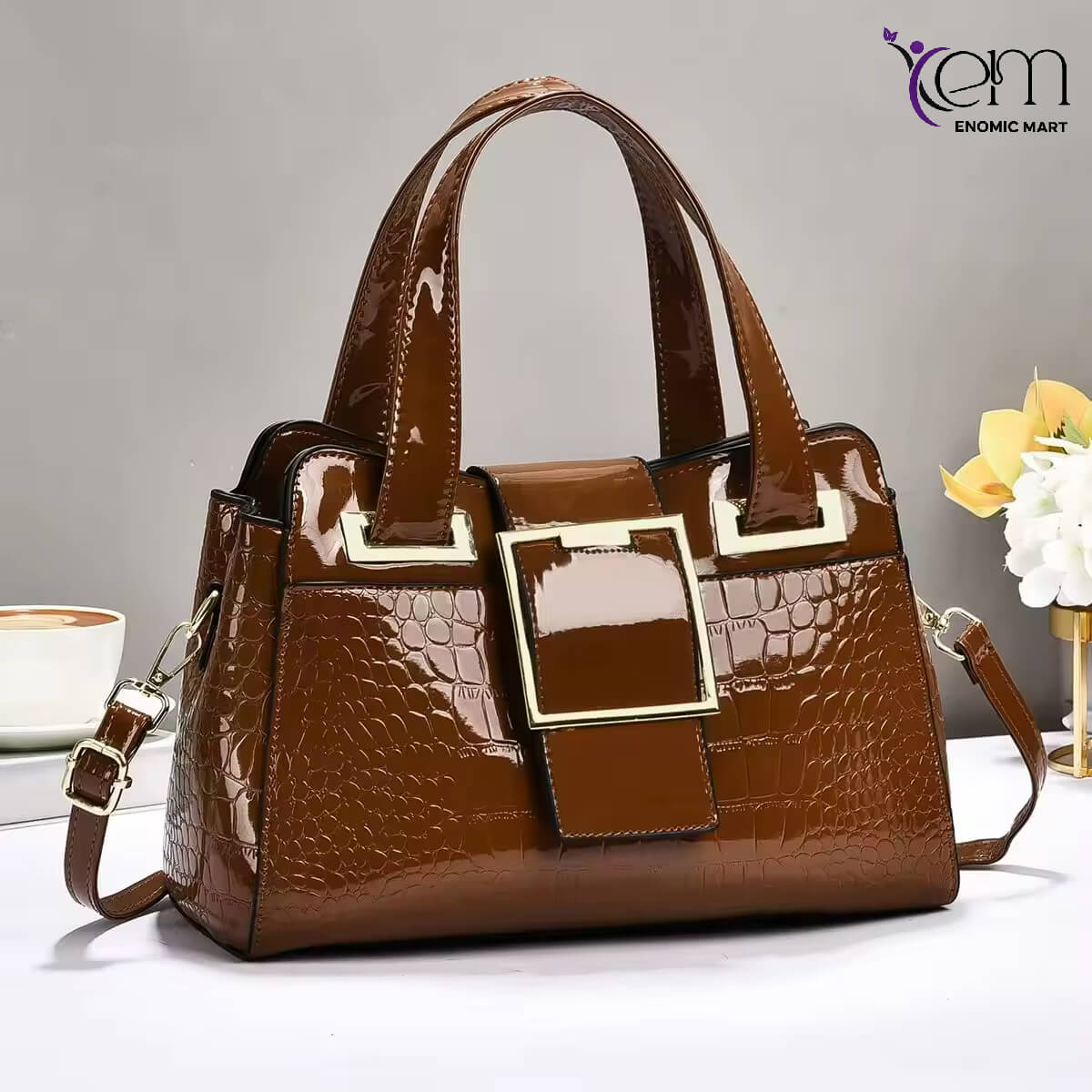 Newest PU Leather Ladies Good Quality Designer Fashion Handbags Trendy Shoulder Bags Luxury Women's Tote Bags for Women