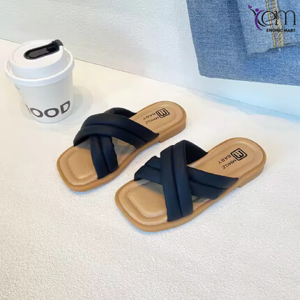 Hot Selling Trendy Children Brief Slipper Children Summer Flat slippers Fashion Outdoor Girl Soft Sole Shoes Kids slippers