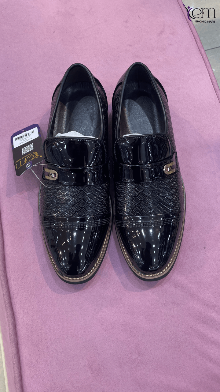 High-End Men's Luxury Leather Business Formal Casual Slip-On British Groom Wedding Shoes Autumn Breathable Anti-Slip
