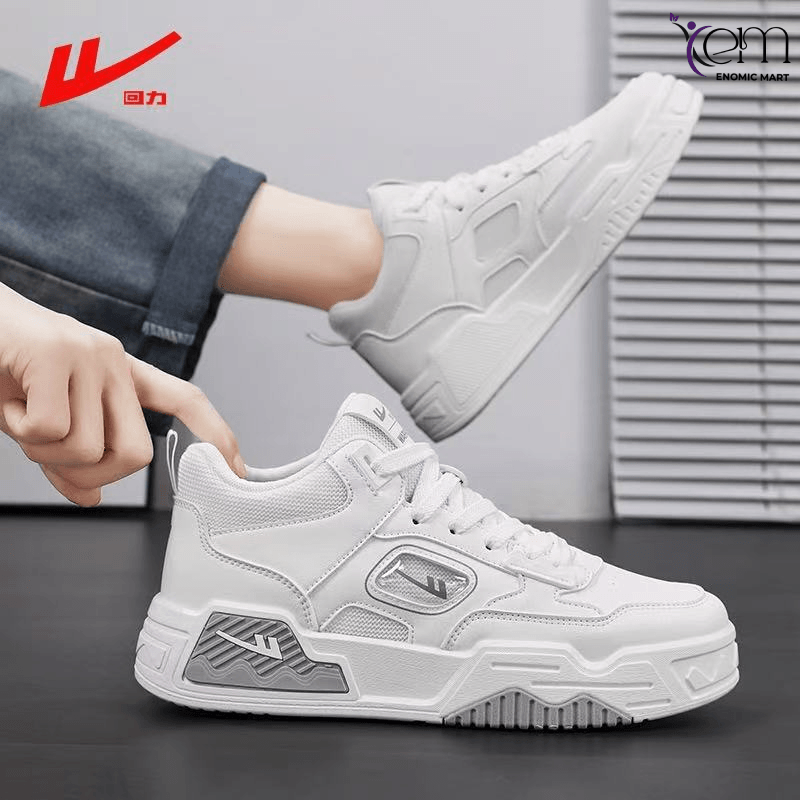 Warior Men’s All White Sneakers